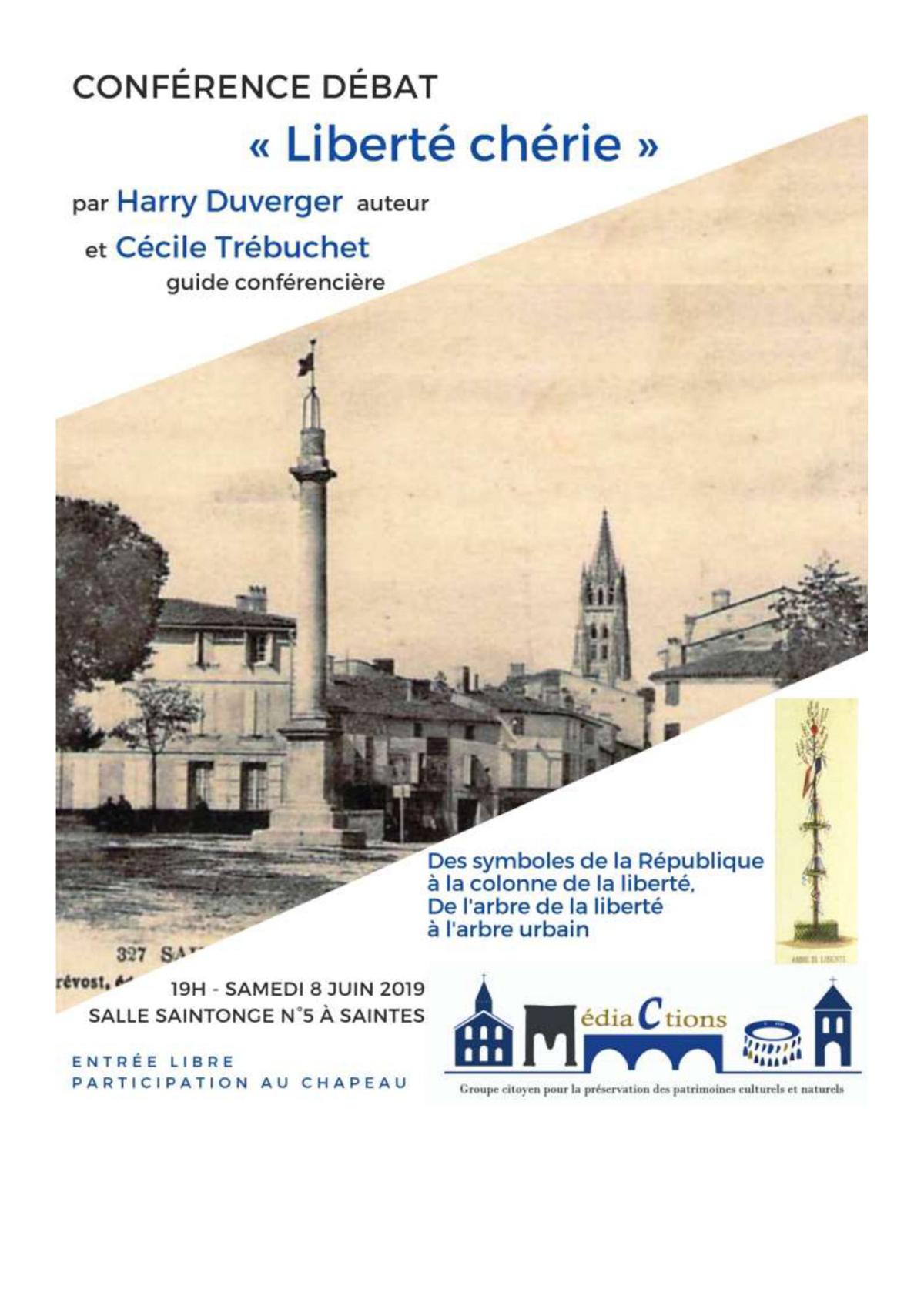 Colonne de la Liberté de Saintes 230ème anniversaire